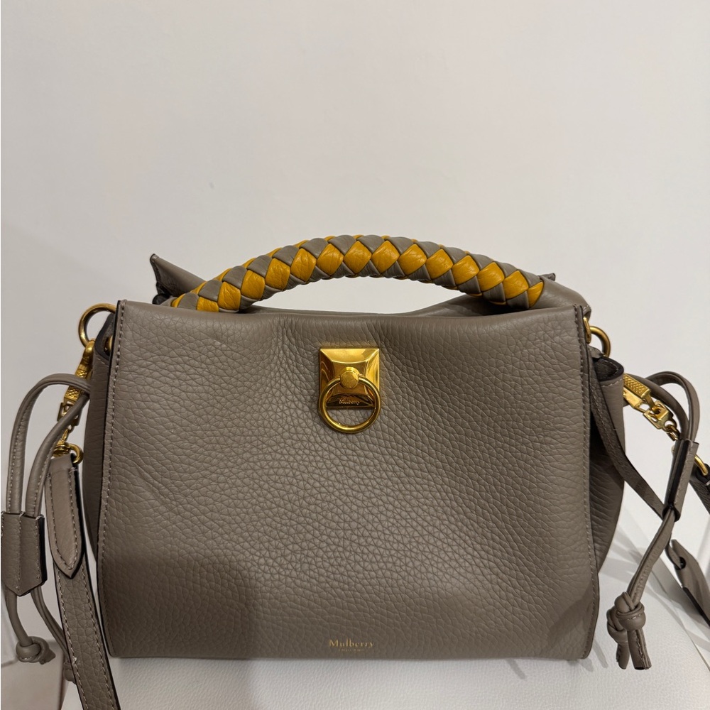 Pre-owned Mulberry Iris Leather Top Handle Bag